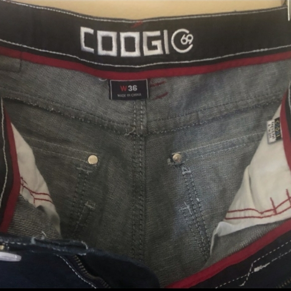 COOGI "Union Jack" Blue jeans shorts - Picture 3 of 5
